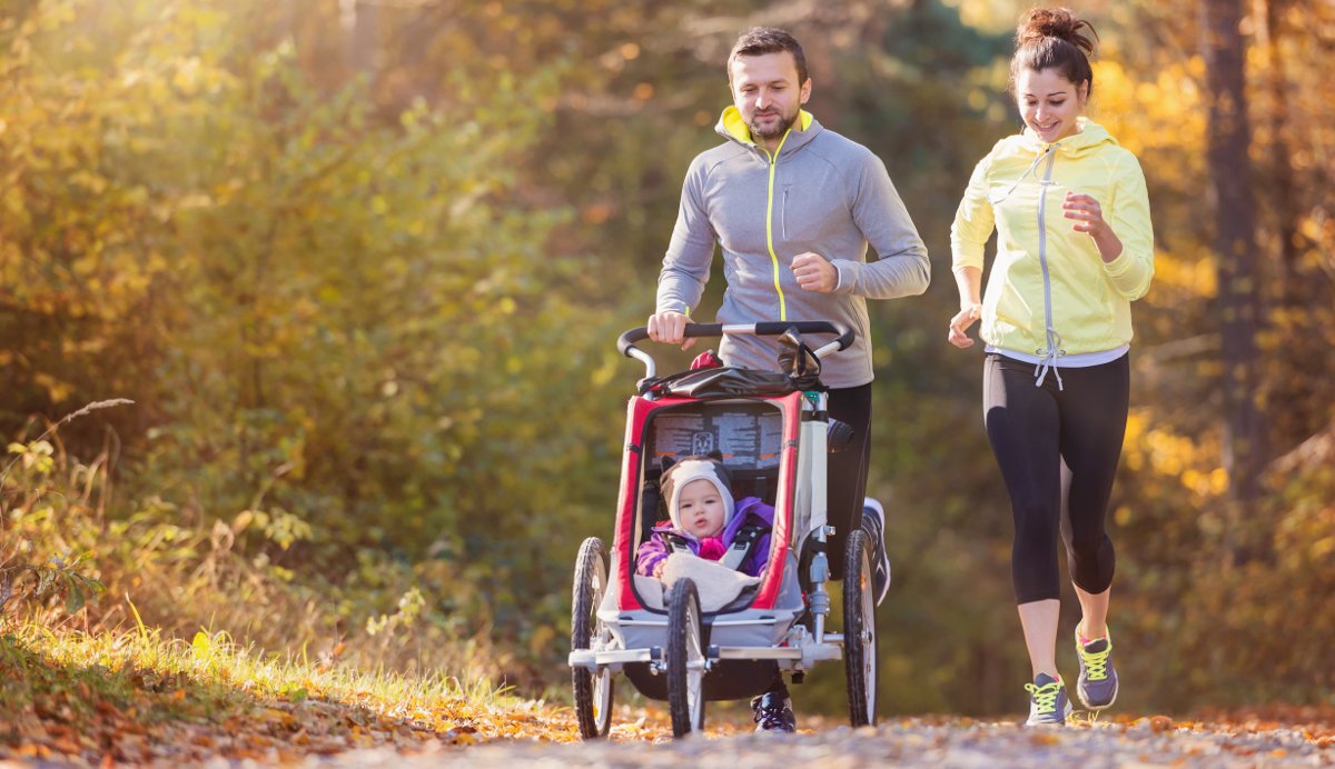 joggen mit kinderwagen