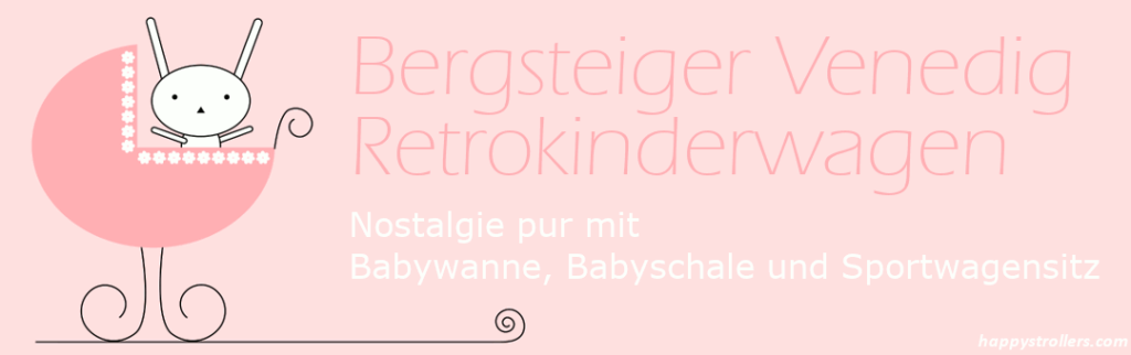 Sportwagen und Zubehör Bergsteiger Venedig Nostalgie Kinderwagen 3 in 1 Retro Kombikinderwagen Megaset 10 teilig inkl Babyschale chocolate Babywanne 